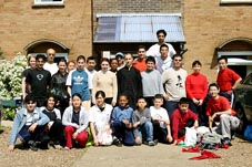 Kung Fu team in England